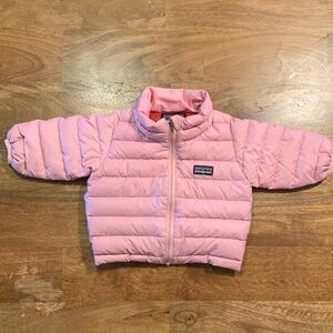 Patagonia Light Pink Puffer Jacket